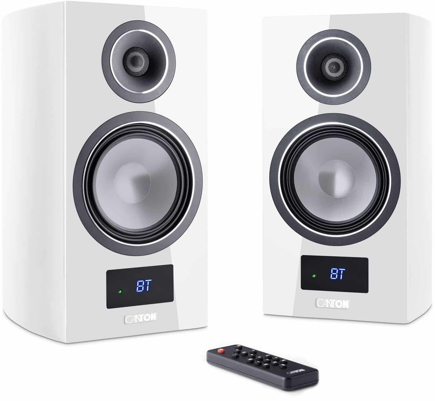 Smart Vento 3 S2 /Paar Regallautsprecher hochglanz weiß