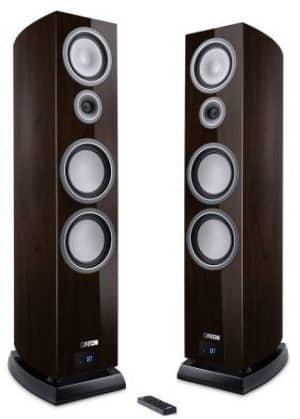 Smart Vento 9 S2 /Paar Standlautsprecher hochglanz nussbaum dunkel