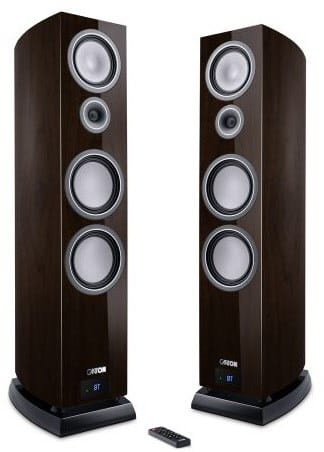 Smart Vento 9 S2 /Paar Standlautsprecher hochglanz nussbaum dunkel