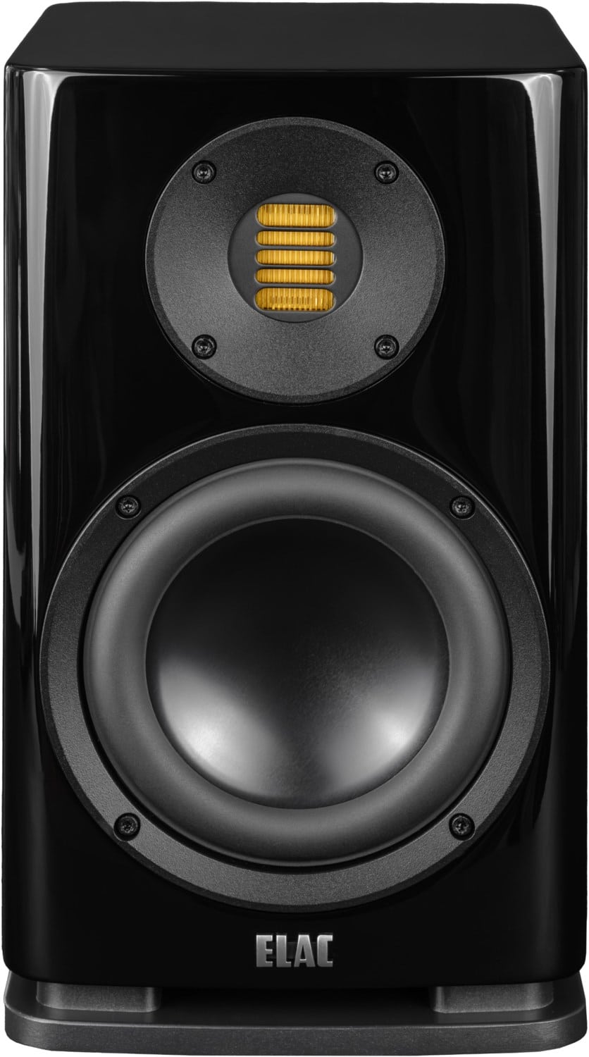 Solano BS 283.2 /Stück Klein-/Regallautsprecher schwarz hochglanz