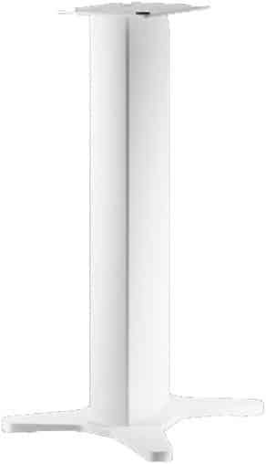 Stand 10 /Paar Lautsprecherständer Seidenmatt weiß