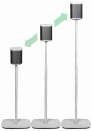 Standfuß Variabel weiß