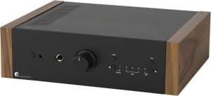 Stereo Box DS2 Vollverstärker Stereo schwarz/walnuss