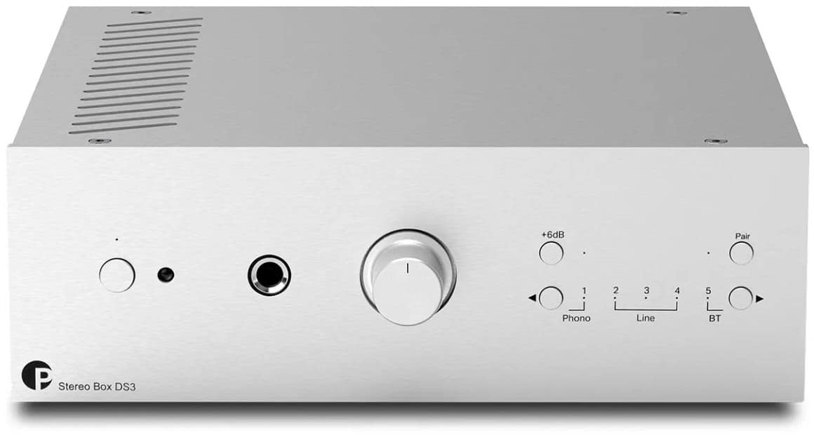 Stereo Box DS3 Vollverstärker Stereo silber