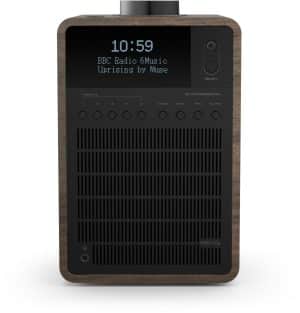 SuperSignal DAB Radioempfänger walnuß/schwarz