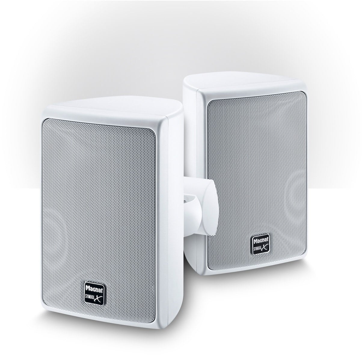 Symbol X 130 /Paar Klein-/Regallautsprecher weiß
