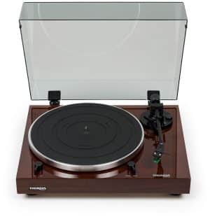 TD 202 Plattenspieler inkl. TP 71/AT 95 E nussbaum hochglanz