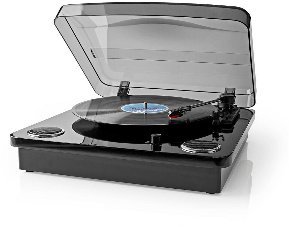 TURN300BK Plattenspieler mit Bluetooth schwarz