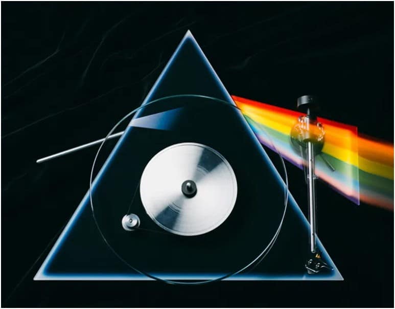 The Dark Side of the Moon Plattenspieler