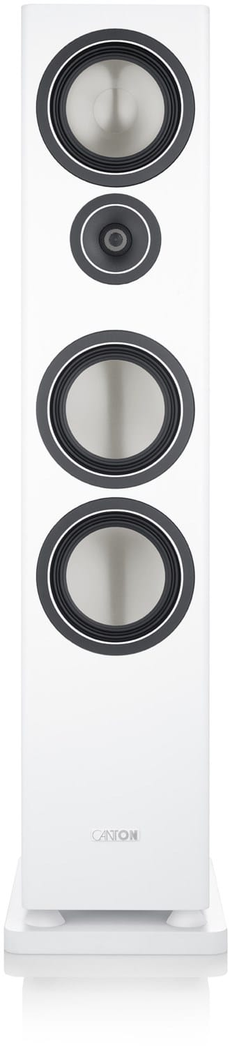 Townus 90 /Stück Stand-Lautsprecher weiß seidenmatt