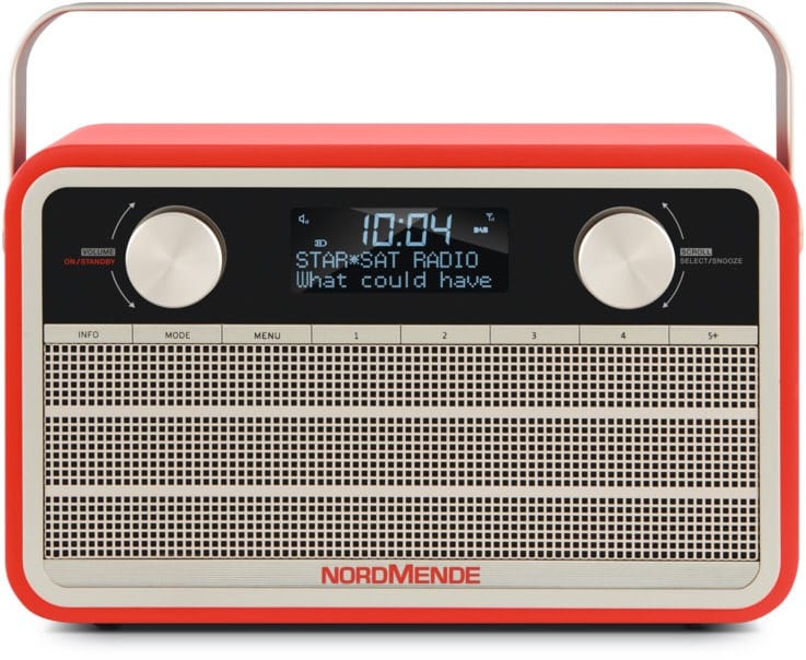 Transita 120 Kofferradio mit DAB/DAB+ rot