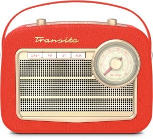 Transita 130 Kofferradio mit DAB/DAB+ rot