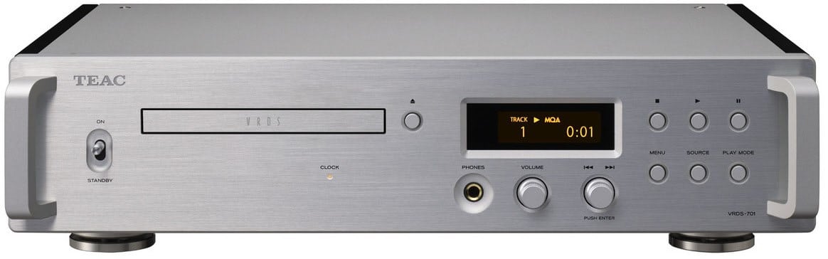 VRDS-701 CD-Spieler silber