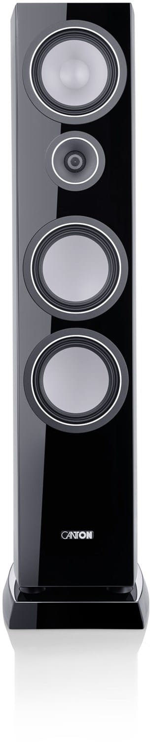 Vento 80 /Stück Stand-Lautsprecher hochglanz schwarz