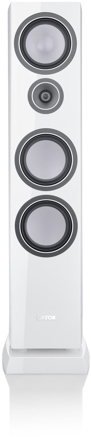 Vento 80 /Stück Stand-Lautsprecher hochglanz weiß