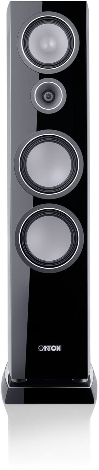 Vento 90 /Stück Stand-Lautsprecher hochglanz schwarz