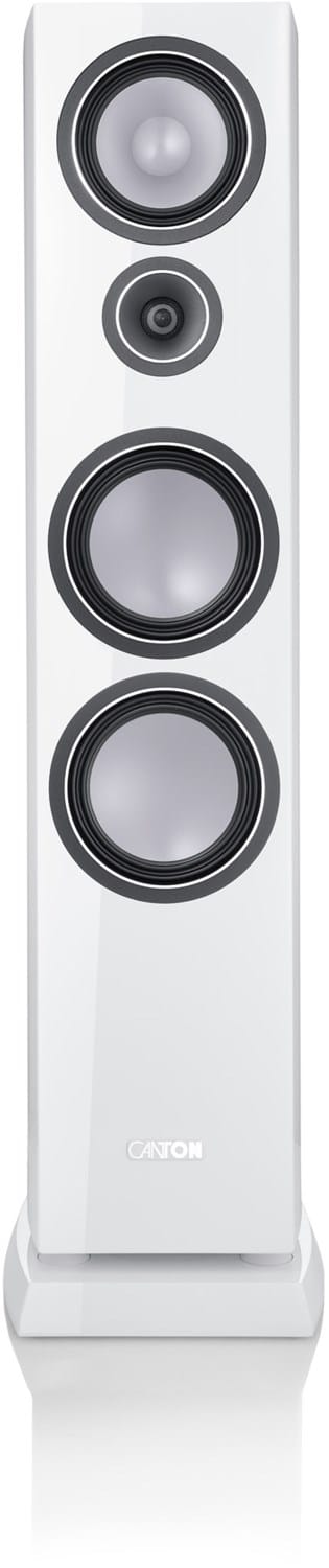 Vento 90 /Stück Stand-Lautsprecher hochglanz weiß