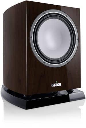Vento Sub 12 Aktiv-Subwoofer hochglanz nussbaum dunkel