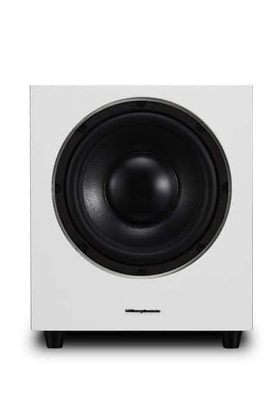 WH-D10 Aktiv-Subwoofer white sandex