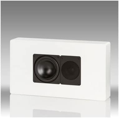 WS 1445 /Stück On Wall Lautsprecher weiß lack seidenmatt