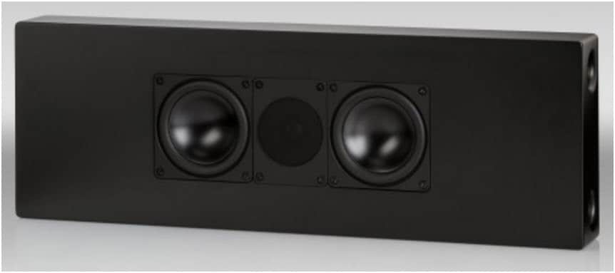 WS 1465 /Stück On Wall Lautsprecher schwarz lack seidenmatt