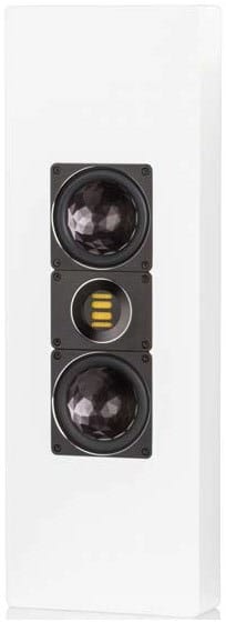 WS 1665 /Stück On Wall Lautsprecher weiß lack seidenmatt