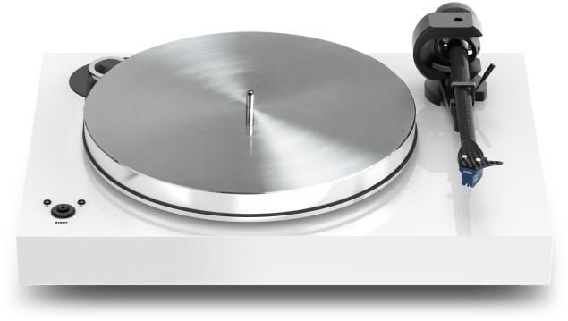 X8 Plattenspieler hochglanz weiß